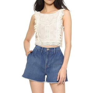MINKPINK - Wild Traveler Lace Crop Top